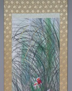 鈴木秀光 秋草 | 掛軸(掛け軸)販売／表装ご依頼は掛軸いっぷく掛軸