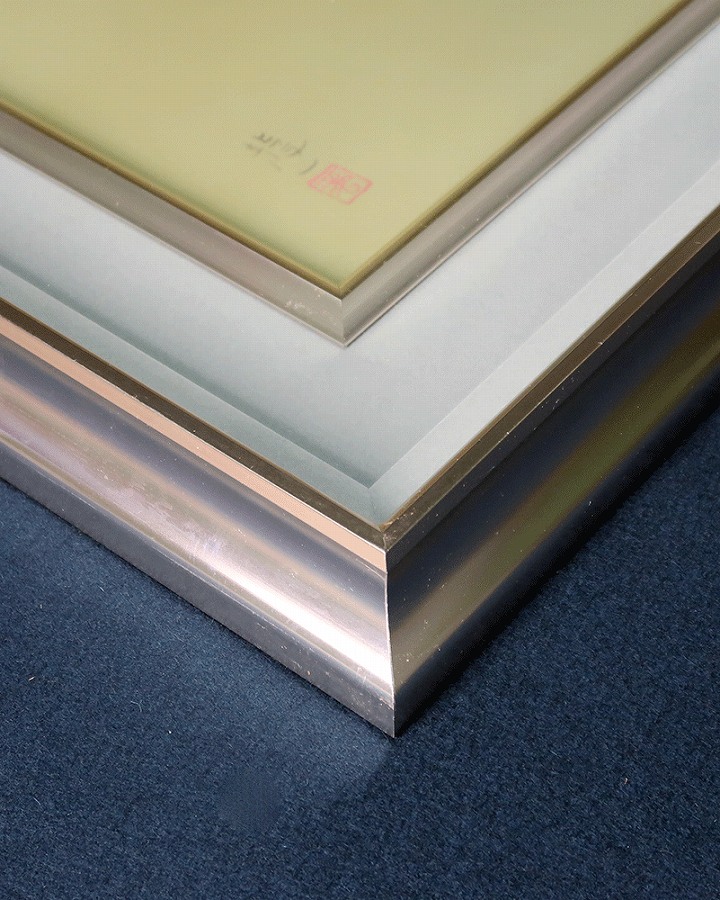 太田龍一 双鯉 [F10号] | 掛軸(掛け軸)販売／表装ご依頼は掛軸いっぷく