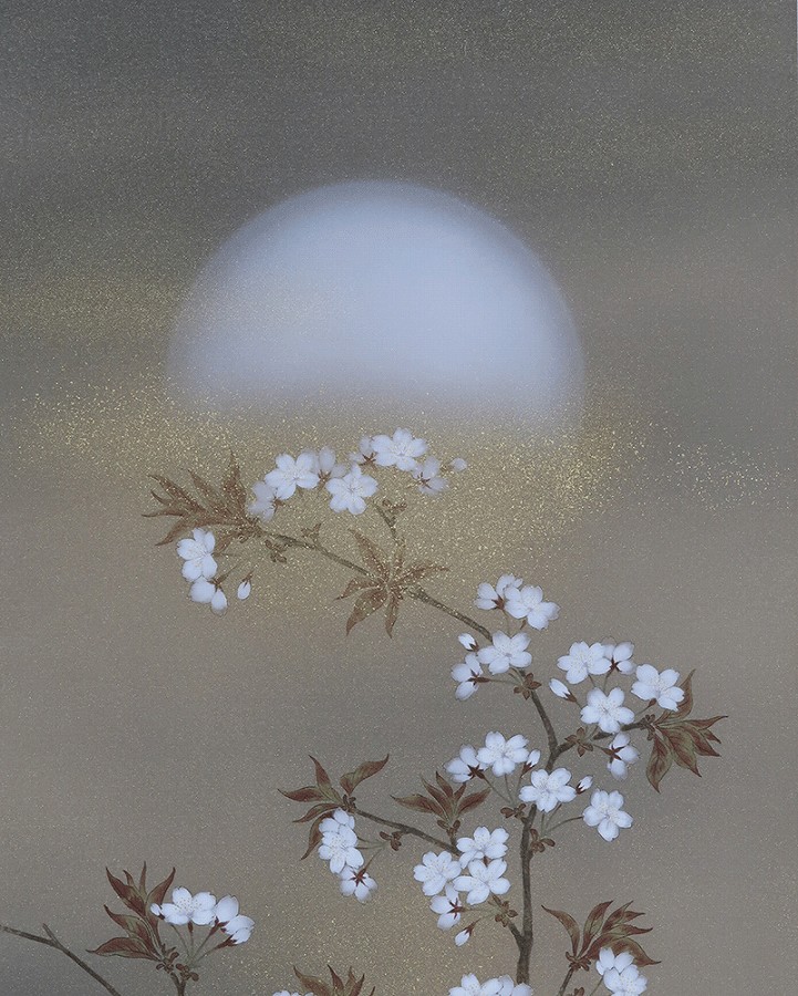 柳沢寿江 春宵 | 掛軸(掛け軸)販売／表装ご依頼は掛軸いっぷく掛軸