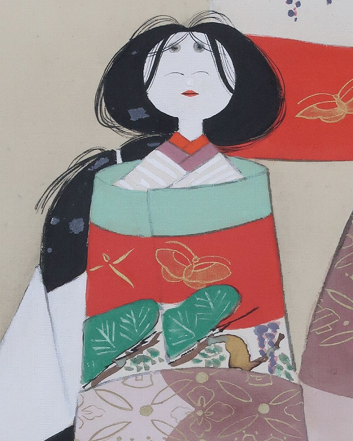 と美子 立雛 | 掛軸(掛け軸)販売／表装ご依頼は掛軸いっぷく掛軸