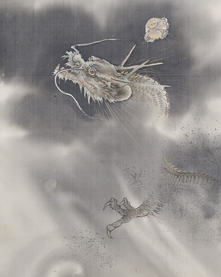 百華 昇龍 | 掛軸(掛け軸)販売／表装ご依頼は掛軸いっぷく掛軸(掛け軸