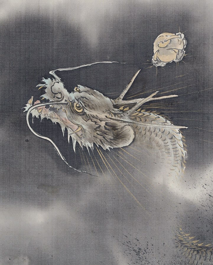 百華 昇龍 | 掛軸(掛け軸)販売／表装ご依頼は掛軸いっぷく掛軸(掛け軸